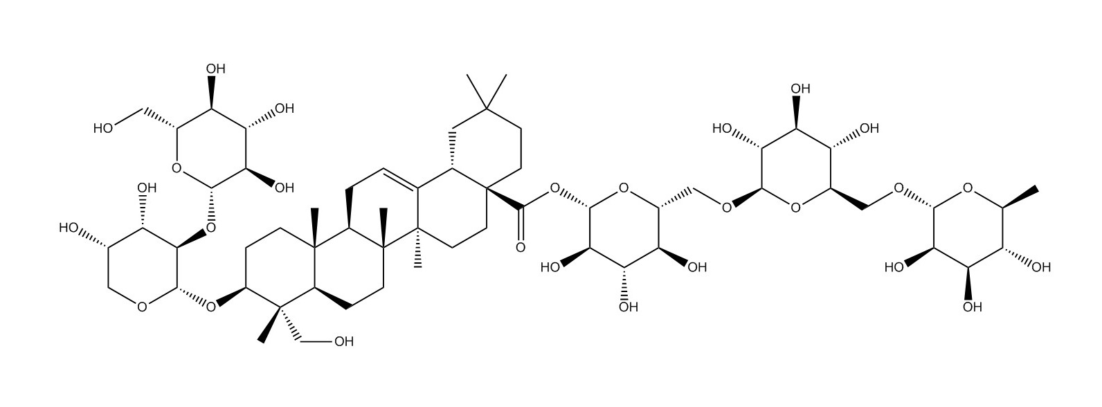 紅毛七皂苷F|60451-47-0