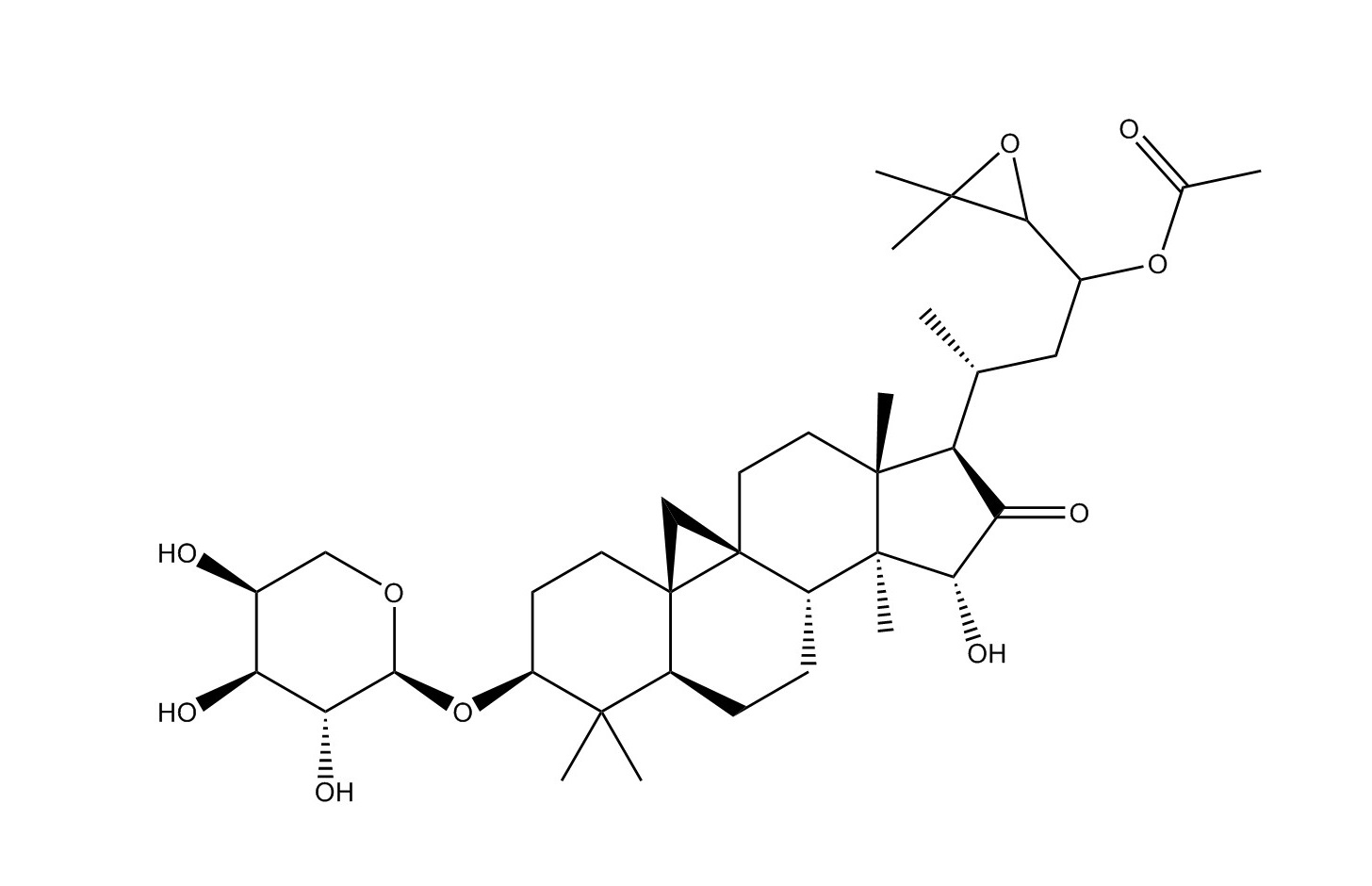 乙酰升麻新醇-3-O-α-L-阿拉伯糖苷|402513-88-6