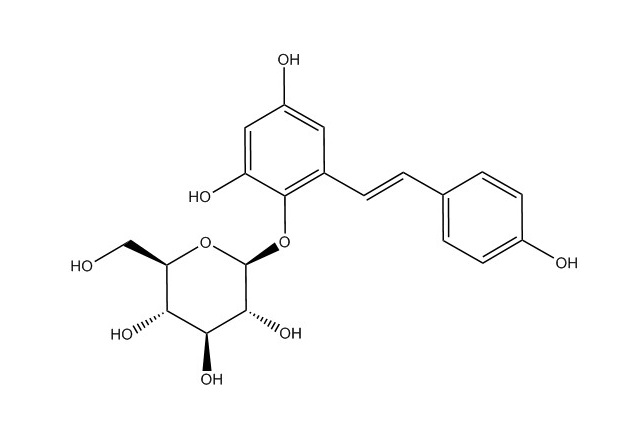 2,3,5,4-四羥基二苯乙烯葡萄糖苷|82373-94-2